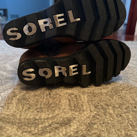 Sorel Wedge Boot Leopard Print Size 6 - Picture 4 of 5